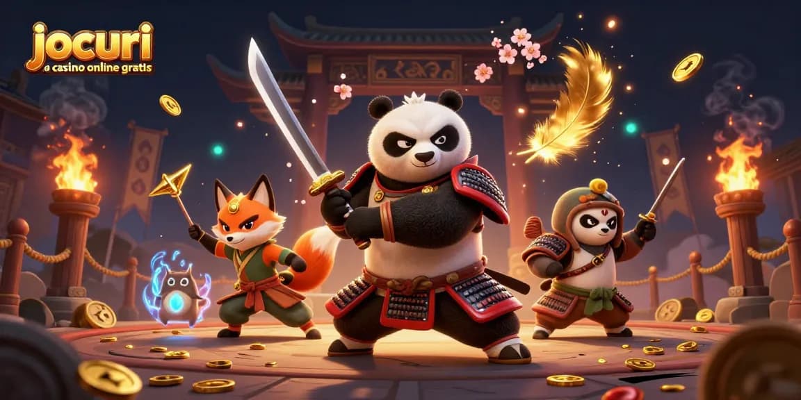 Joacă jocuri de casino online gratis cu personaje fascinante și elemente dinamice de cazino.