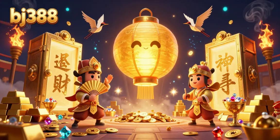 Engage with bj388 and experience thrilling online casino play with golden treasures and lucky symbols.