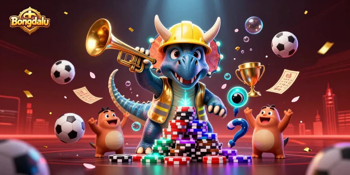 Bongdalu sports betting scene showcasing lively characters and dynamic game elements for an engaging gambling experience.