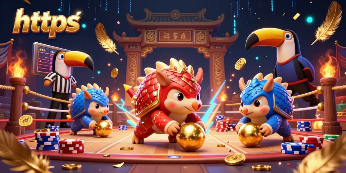 Experience the thrilling play of rival pangolins at a casino with vibrant visuals featuring https and dynamic gaming action.