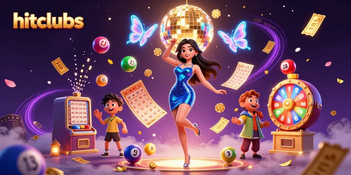 Experience the excitement of hitclubs with dynamic lottery elements and vibrant casino atmosphere.