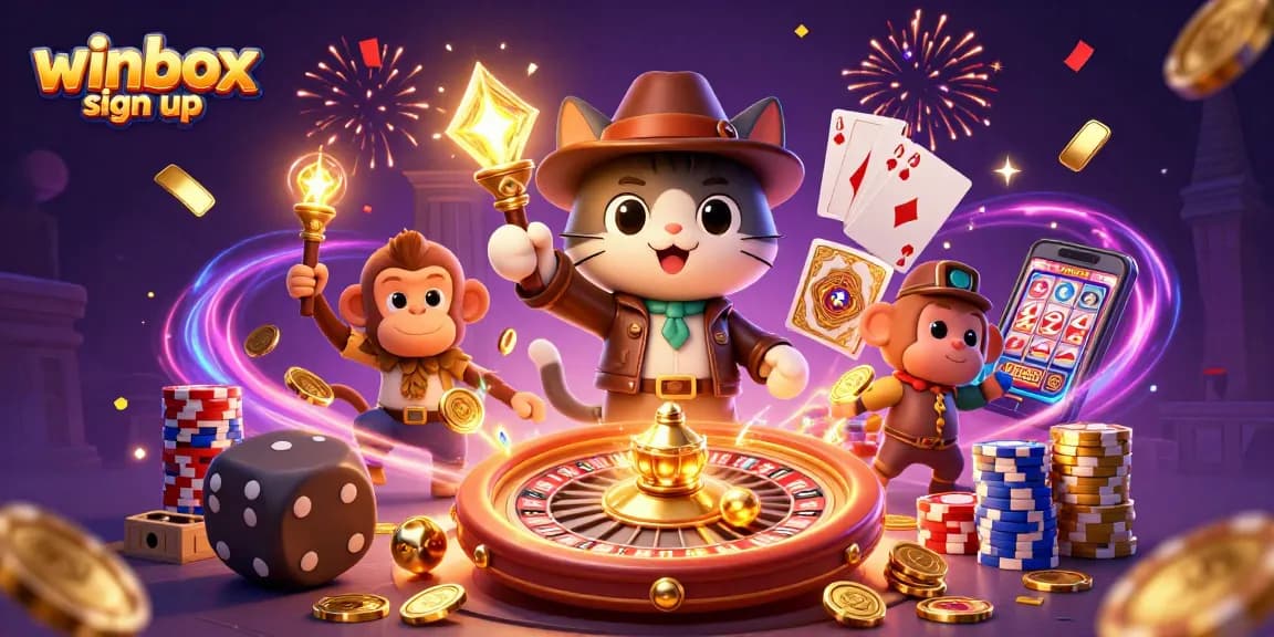 Join the excitement with winbox sign up and explore thrilling casino games with golden artifacts!