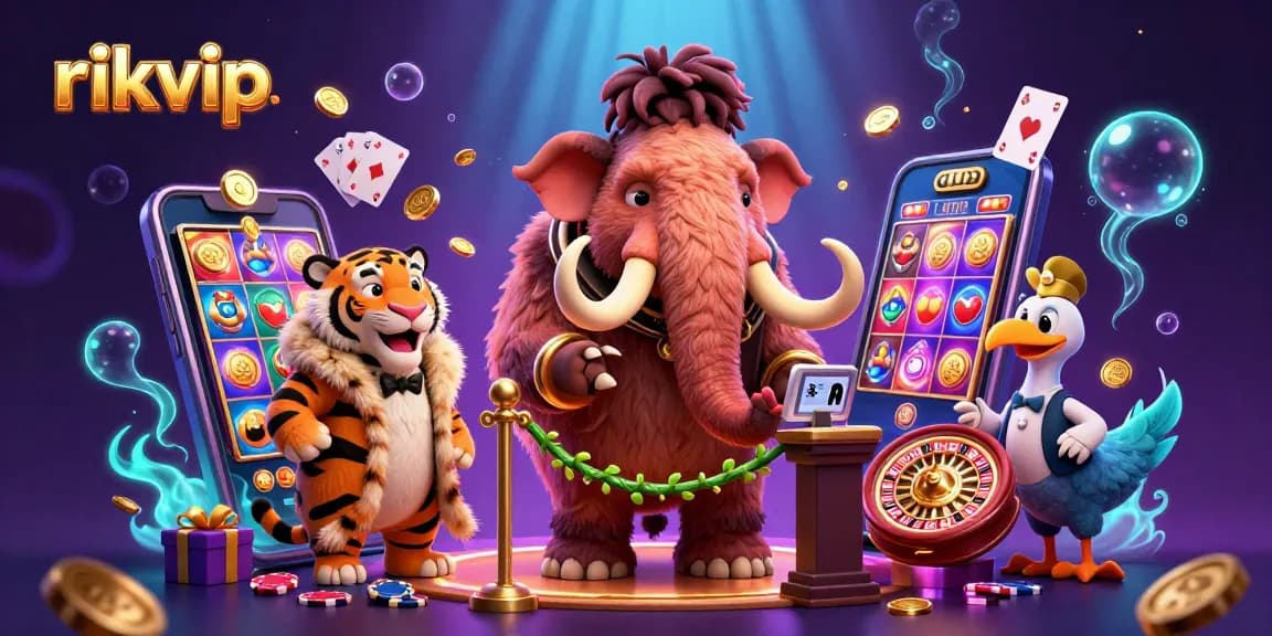 Experience thrilling gameplay at rikvip with vibrant casino characters and dynamic slot games.