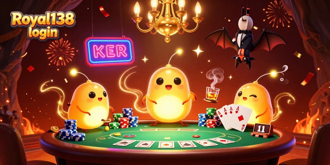 Rayakan kemenangan Anda dengan Royal138 login dari kasino yang dipenuhi cahaya dan suasana meriah.