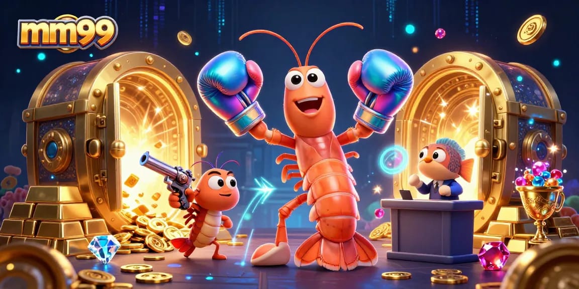 Experience thrilling wins with mm99's dynamic games featuring 3D cartoon characters and dazzling treasures.
