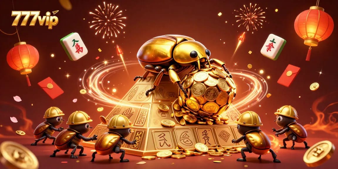 Join the excitement at 777vip with vibrant casino action, golden coins, and festive visuals.