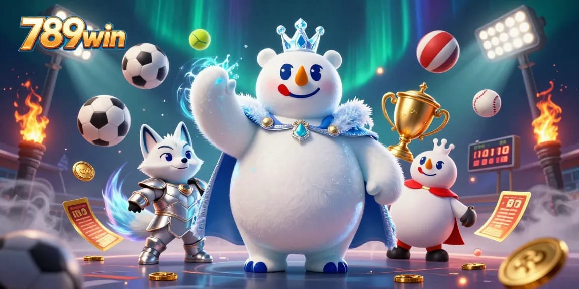 Bet big on 789win with immersive casino games amidst vibrant energy and dynamic sports elements.