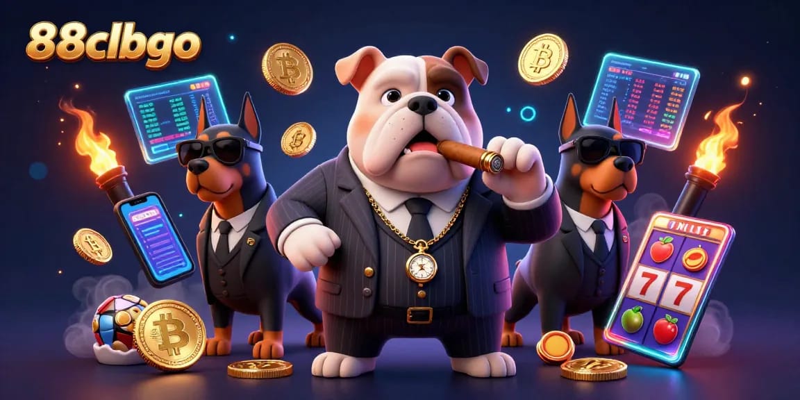 Experience thrilling wins at 88clbgo with a vibrant 3D casino scene featuring unique game elements.