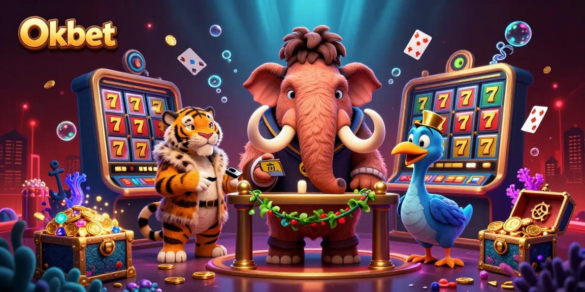 Engage with Oxbet's exciting casino adventure featuring vibrant characters and game elements.