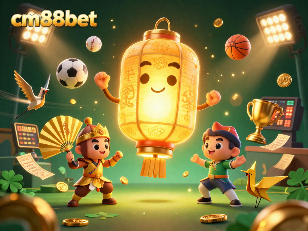 Engage with cm88bet's dynamic casino experience featuring vibrant characters and exciting game elements.
