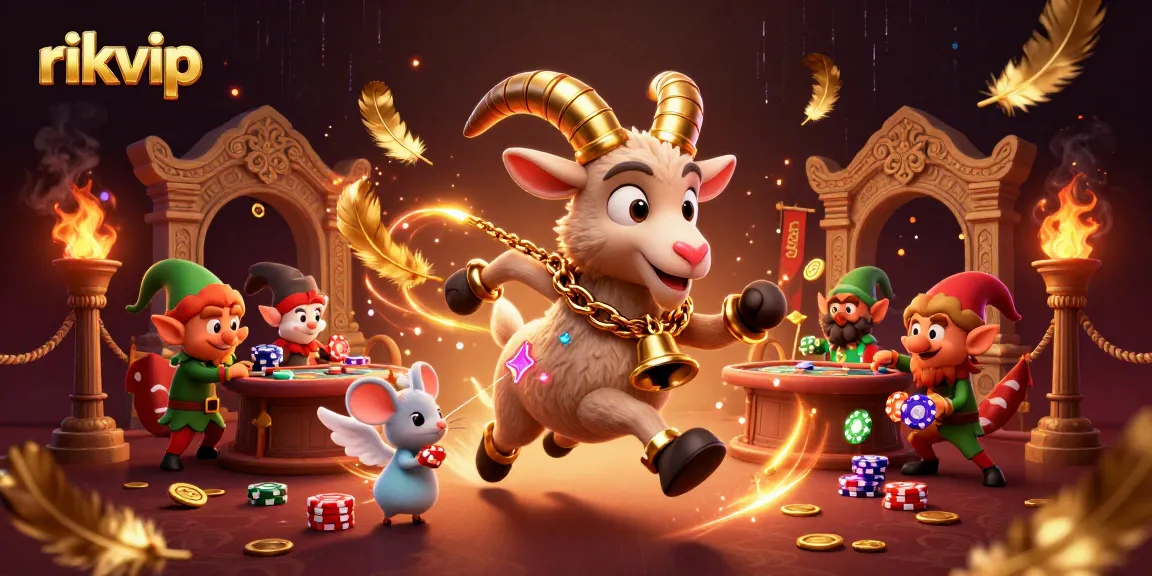 Play exciting games at rikvip with dynamic casino action, featuring immersive characters in a vibrant atmosphere.