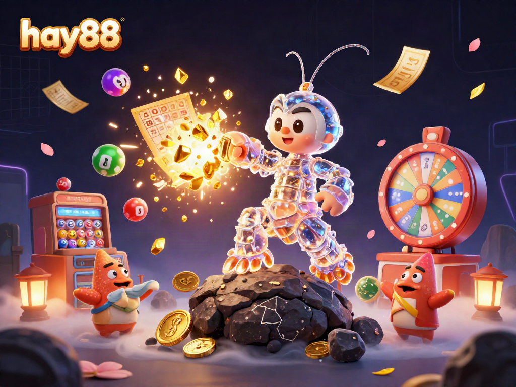 Experience excitement at hay88 with vibrant gambling elements and stellar characters.