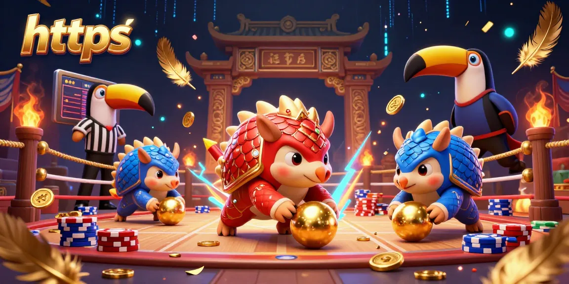 Experience the thrilling play of rival pangolins at a casino with vibrant visuals featuring https and dynamic gaming action.