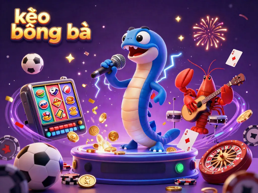 Experience thrilling sports betting with kèo bóng đá in a vibrant underwater casino scene featuring dynamic 3D characters and exciting elements.